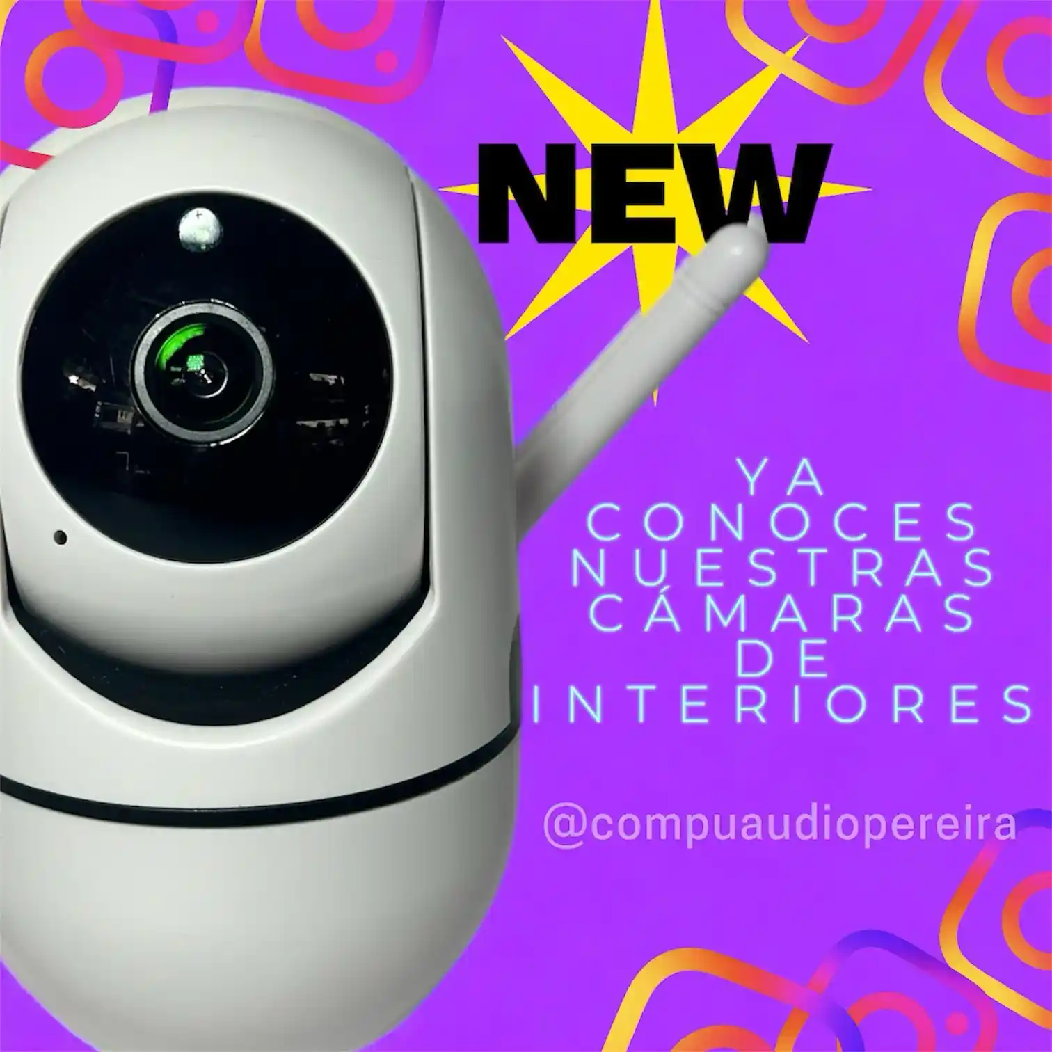 Cámara de Seguridad para Interiores